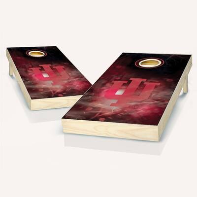 Indiana Hoosier Smoke Outdoor Cornhole Board Set