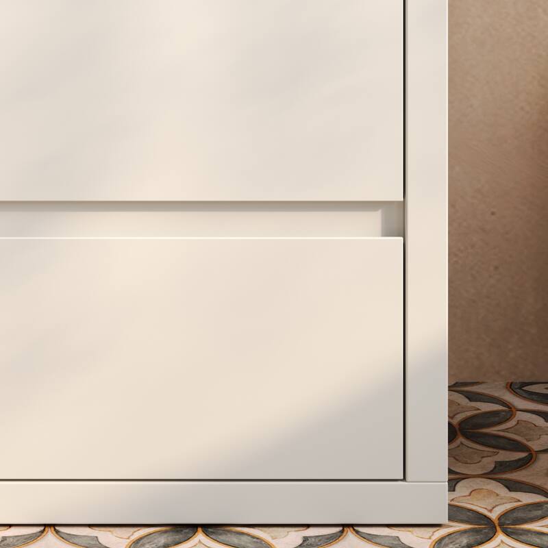 30" Vanity with Sink and 2 Full-Extension Drawers,Freestanding Vanity with 45°,Soft Close Undermount Drawer Slides