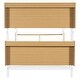 preview thumbnail 40 of 56, Twin Over Twin / Full Over Full Size Metal Detachable Bunk Bed with Ladder and Storage Shelf, Platform Bed Frame Set of 2