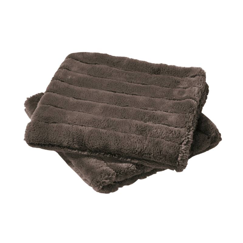 Serenta SuperMink Solid Color Throw Pillow Shell Cushion Cover Set