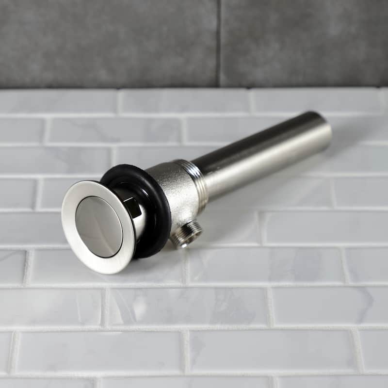 Kingston Brass Made To Match Brass Pop-Up Bathroom Sink Drain with Overflow, 22 Gauge