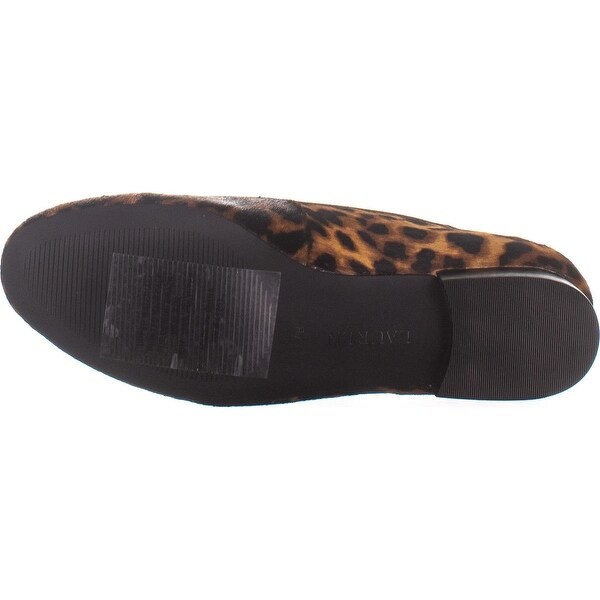 ralph lauren leopard loafers