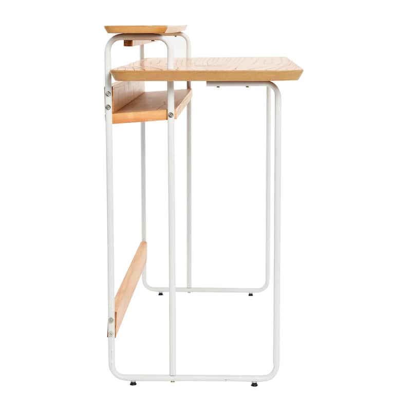 Computer Desk with Wood Veneer