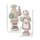 preview thumbnail 2 of 1, 11-12" Resin Santa and Mrs Claus Sweets Set of 2