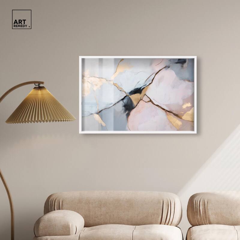 Gilded Veins Shadowbox by Art Remedy