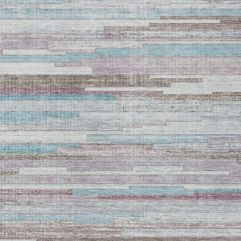 HomeRoots Striped Transitional Rectangle Outdoor Rug