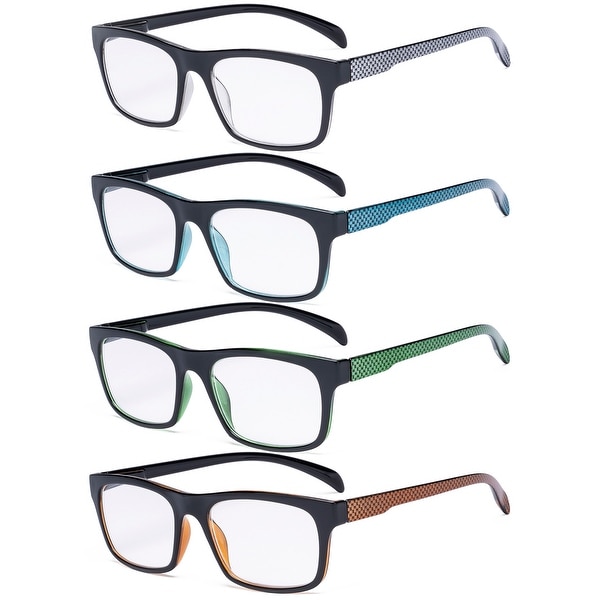 Eyekepper 4 Pack Reading Glasses - Pattern Design Readers. Opens flyout.