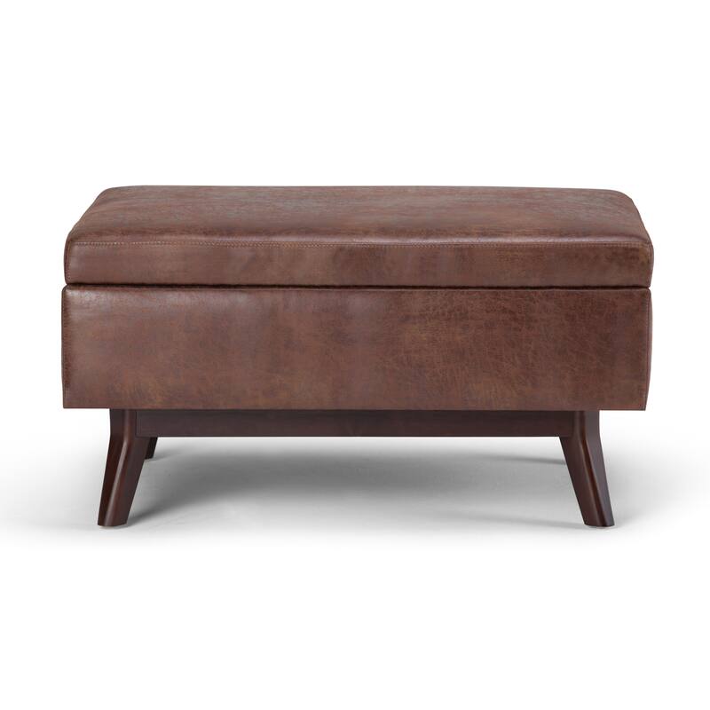 Wyndenhall Ethan Mid-century Modern Rectangular Table Ottoman