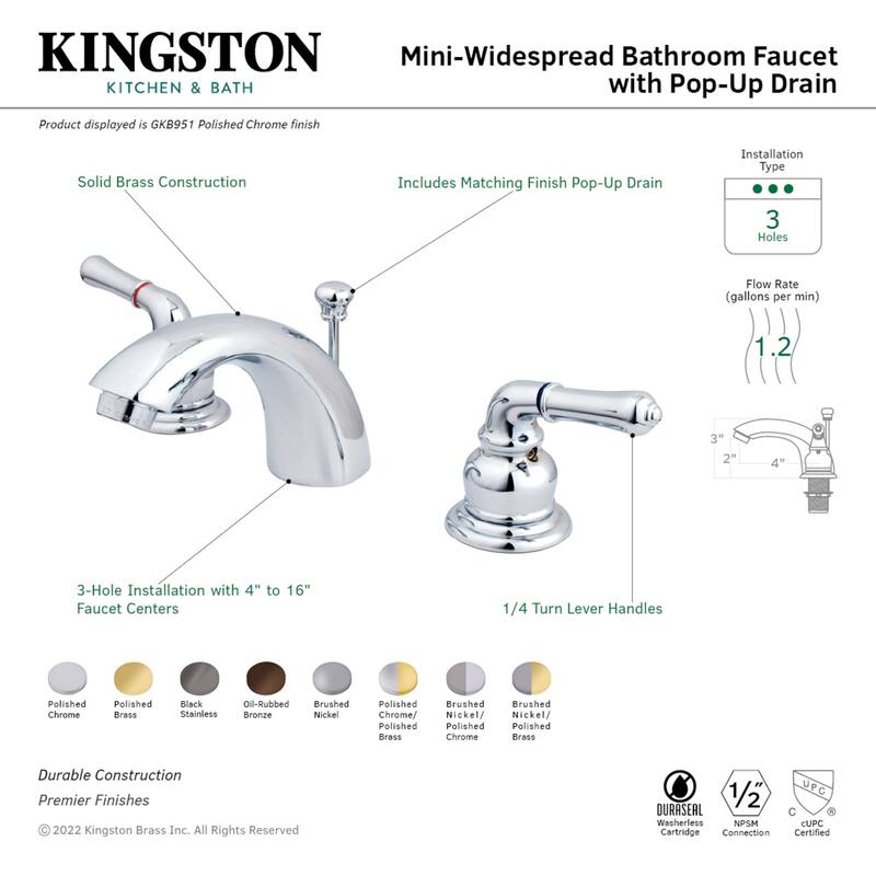 Magellan Mini-Widespread Bathroom Faucet