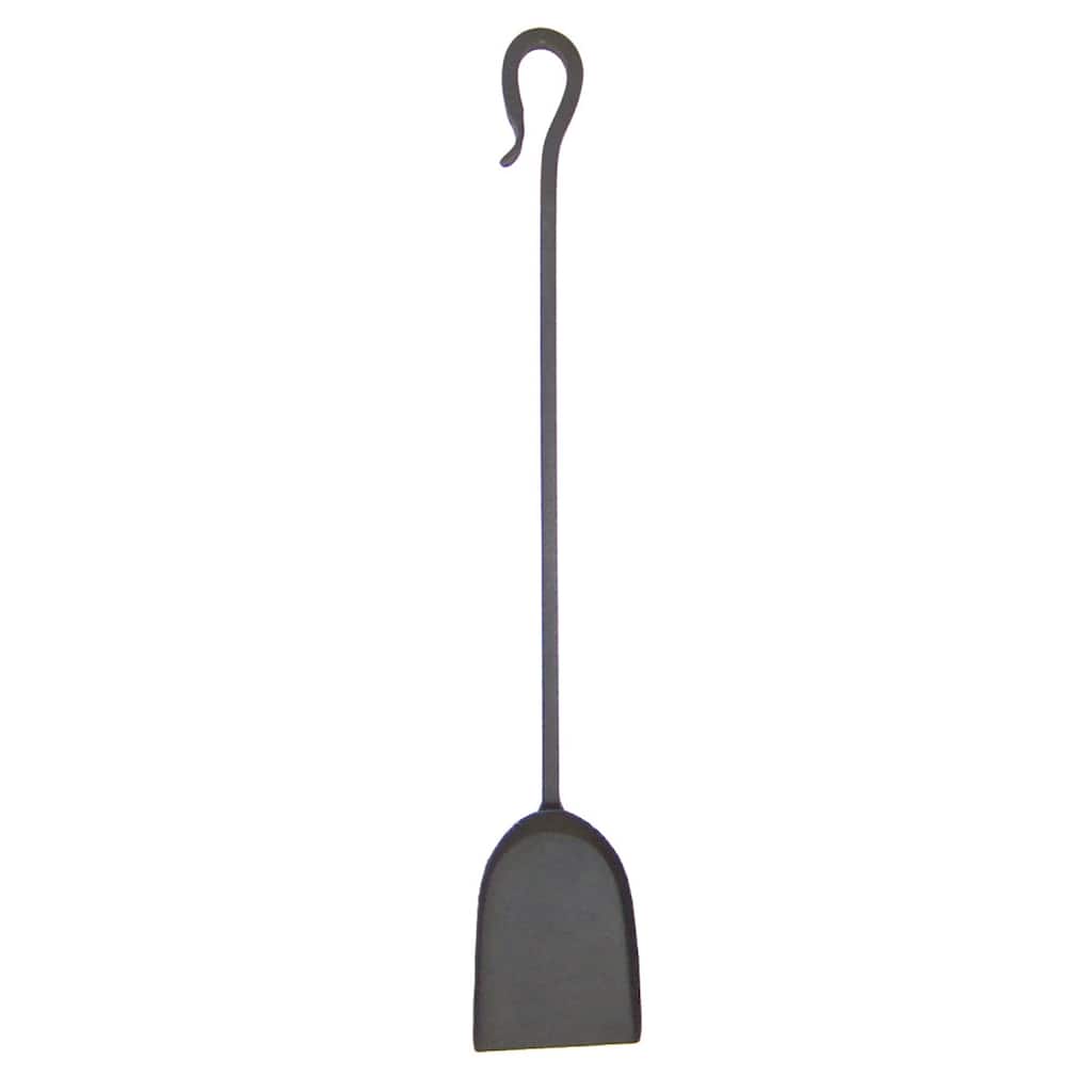 Achla Designs Shepherd's Hook Fireplace Shovel Tool, 28 Inch Tall, Graphite Finish