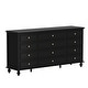 preview thumbnail 43 of 62, Modern Wood Dresser Bedroom Storage Drawer Organizer Closet Drawers