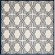 preview thumbnail 20 of 113, SAFAVIEH Amherst Naomi Modern Rug 7' Square - Ivory/Navy - Square