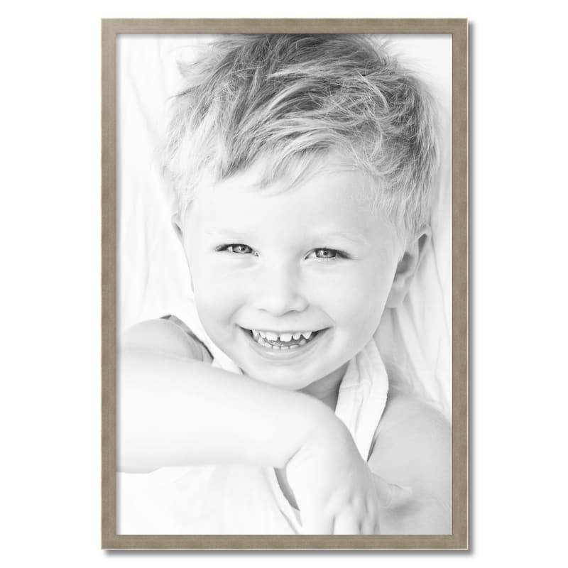 ArtToFrames Maddo Modern 27x40 Inch Picture Frame, 1.25 Inch MDF Poster Frame Available in Multiple Colors (FRBW72079-27x40)
