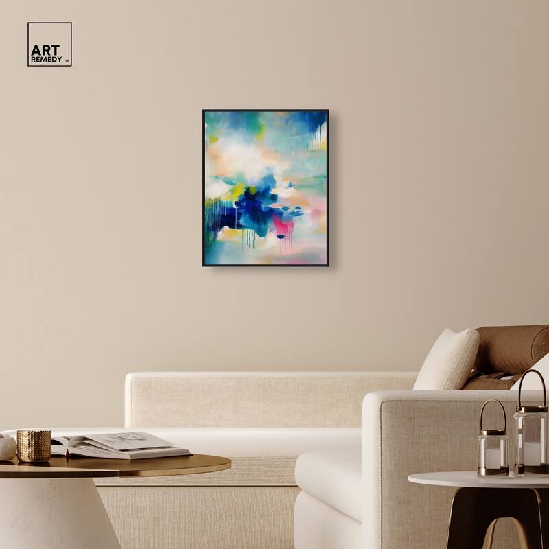 Prismatic Weeps Color II Canvas by Art Remedy