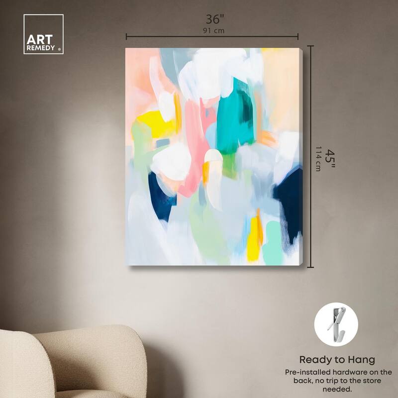 Layered Lush III Canvas by Art Remedy, Gallery Wrapped