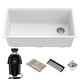 preview thumbnail 124 of 122, KRAUS Bellucci Workstation Undermount Granite Composite Kitchen Sink