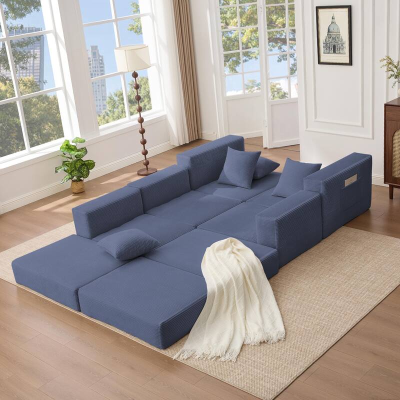 10-in-1 Convertible Sofa Sectional