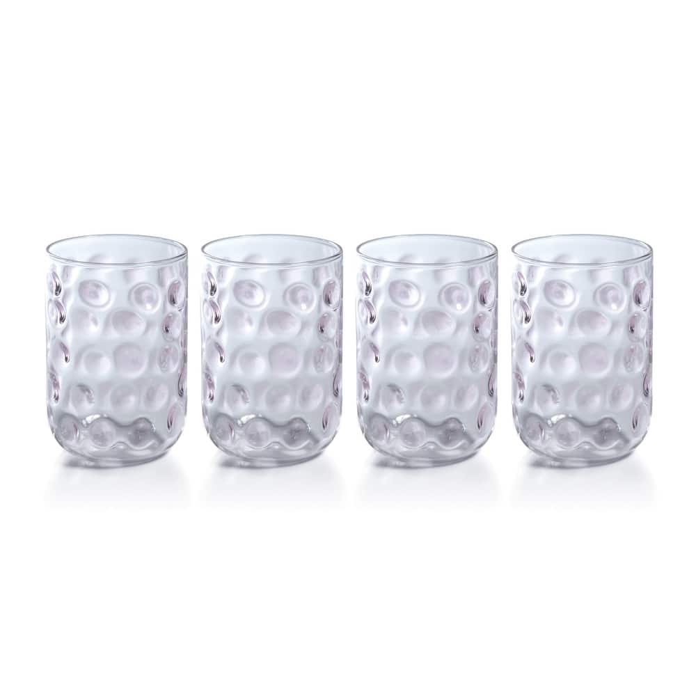 Abbeville Glass Tumblers, Set of 4
