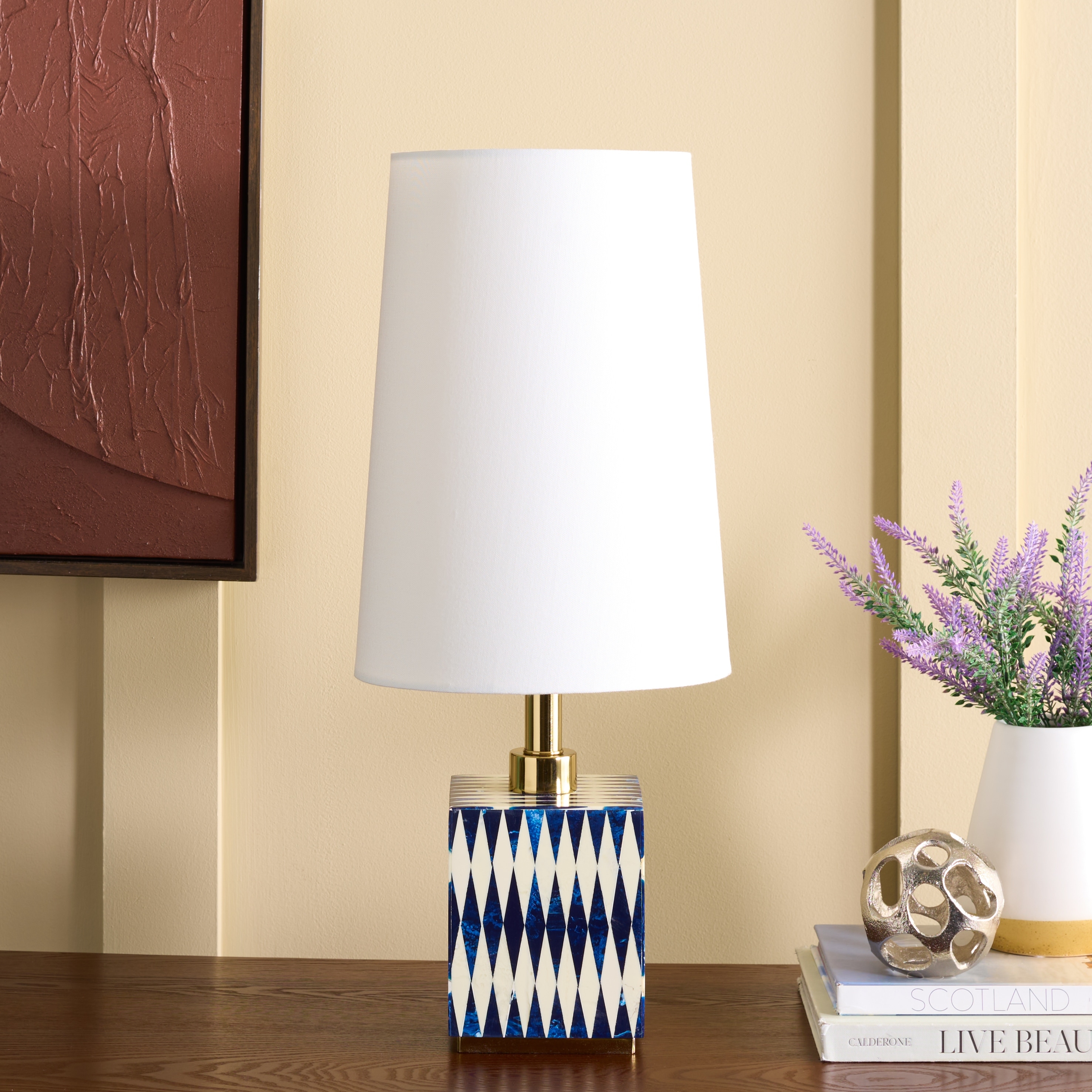 SAFAVIEH Lighting Kye 24-inch Table Lamp - 10"W x 10"D x 24"H