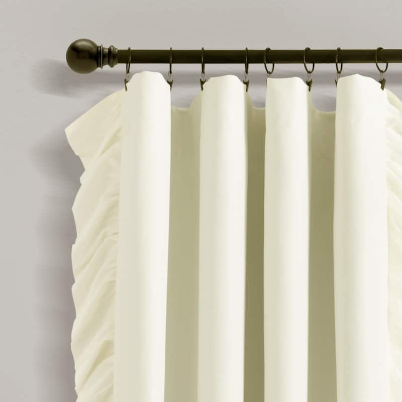 Lush Decor Reyna 100 percent Lined Blackout Window Curtain Panel