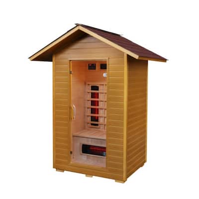 SunRay Burlington 2-Person Outdoor Infrared Sauna