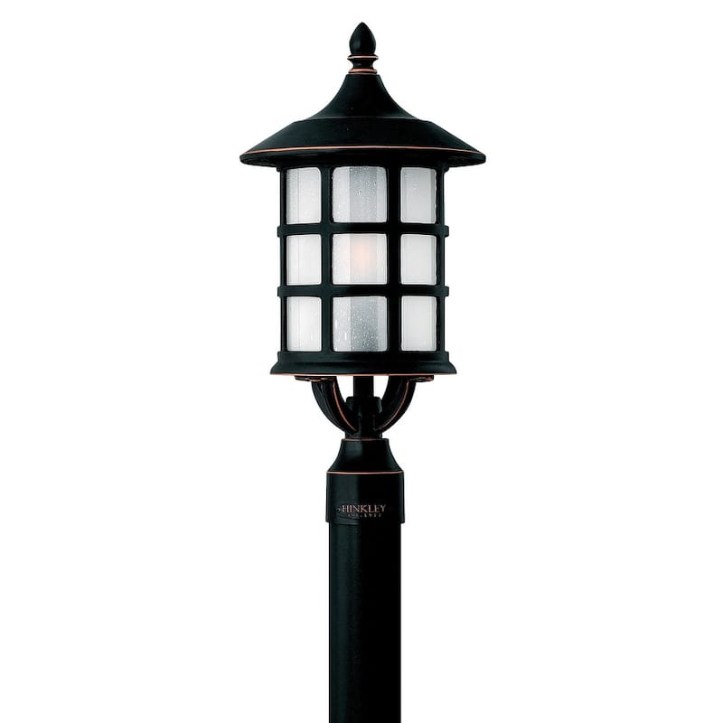 Hinkley Lighting Freeport 1 Light 20.25" Tall Post Light with Clear