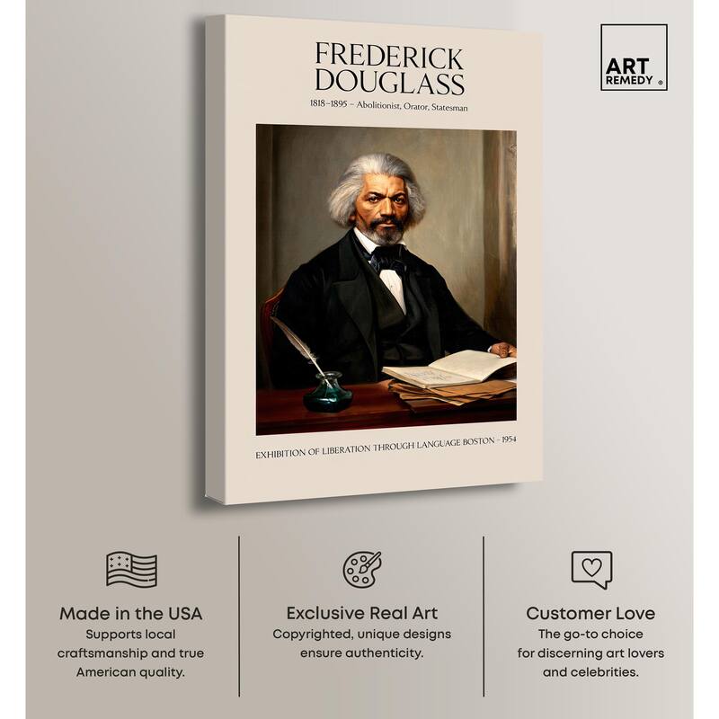 Orator of Freedom Canvas by Art Remedy, Gallery Wrapped