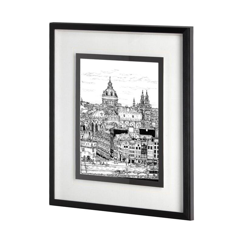 Tour of Europe V Framed Art Print