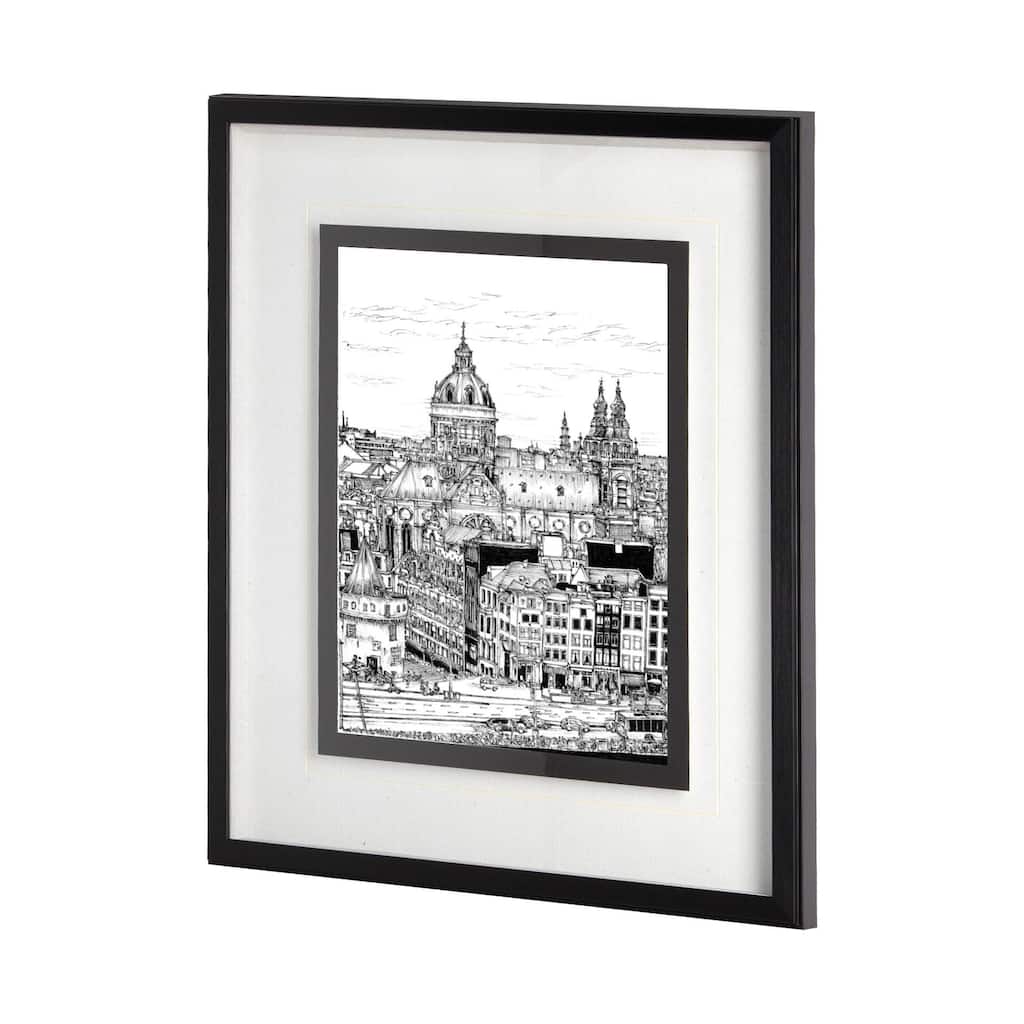 Tour of Europe V Framed Art Print
