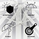preview thumbnail 39 of 157, 9ft Tassel Patio Umbrella Auto-Tilt, Crank , by JONATHAN Y