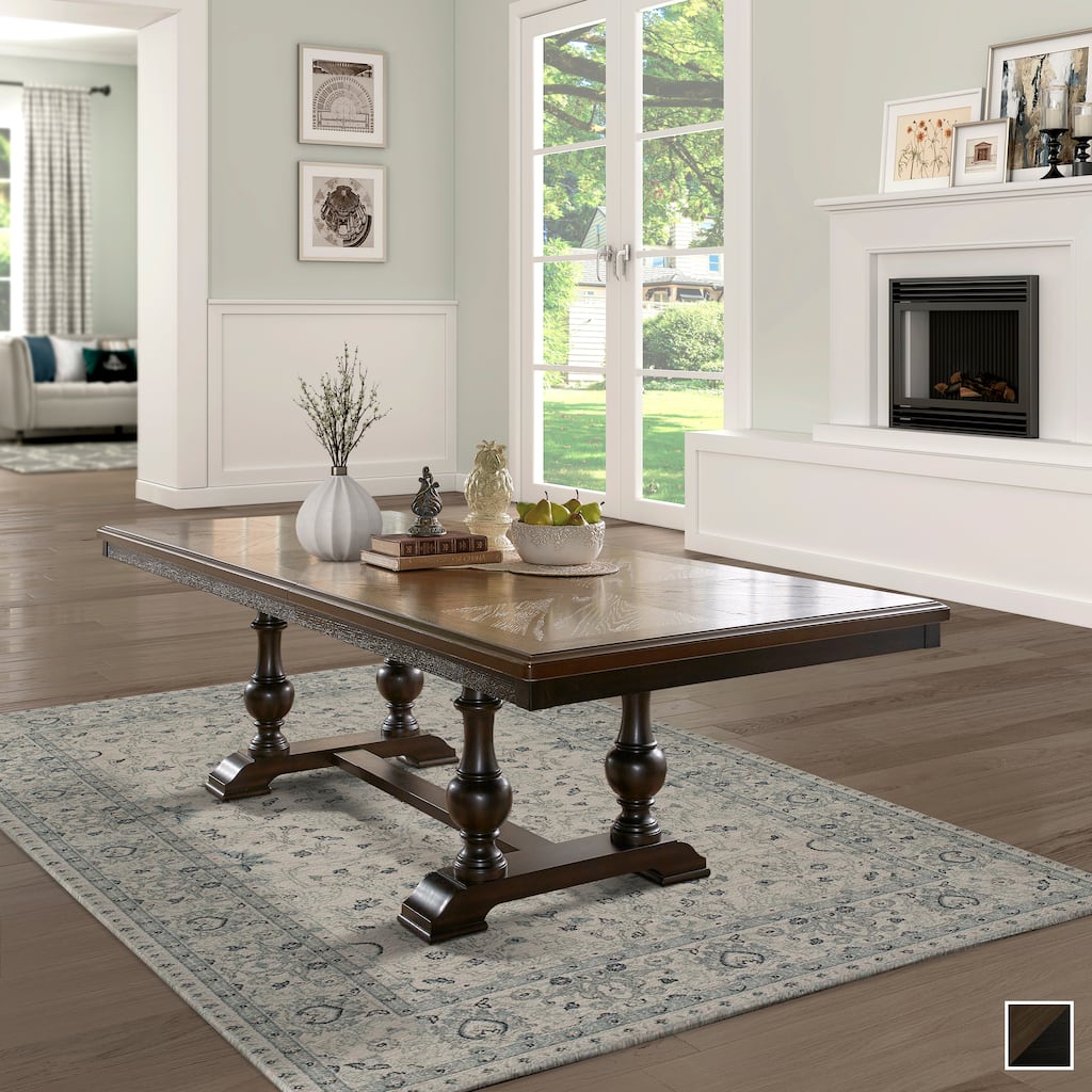Meyersdale Wood Expandable Dining Table