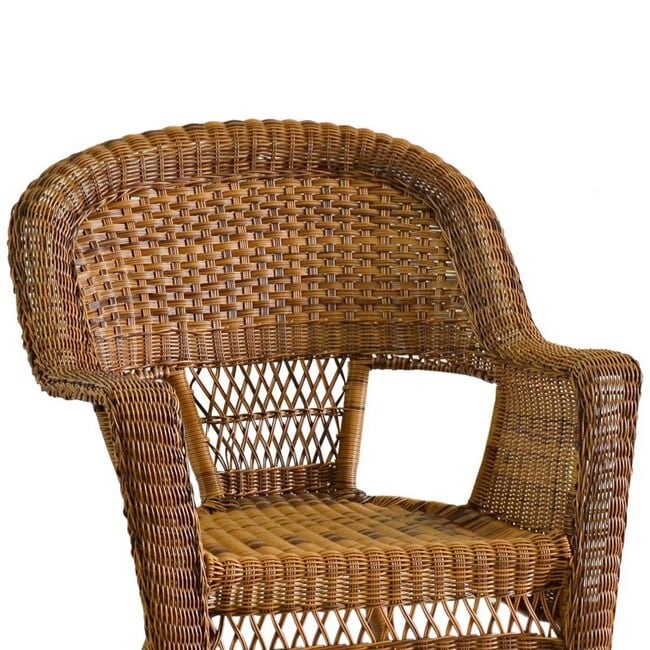 Straw patio 2025 chair