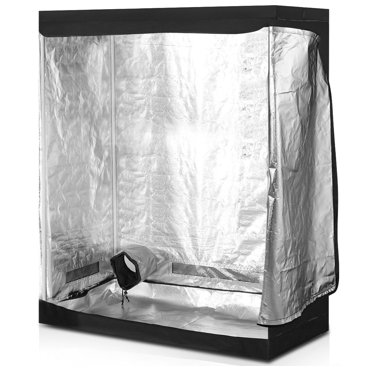 Lagarden 48x24x60 100 Reflective MYLAR Hydroponics Grow Tent Non Toxic Room Hut for sale online 