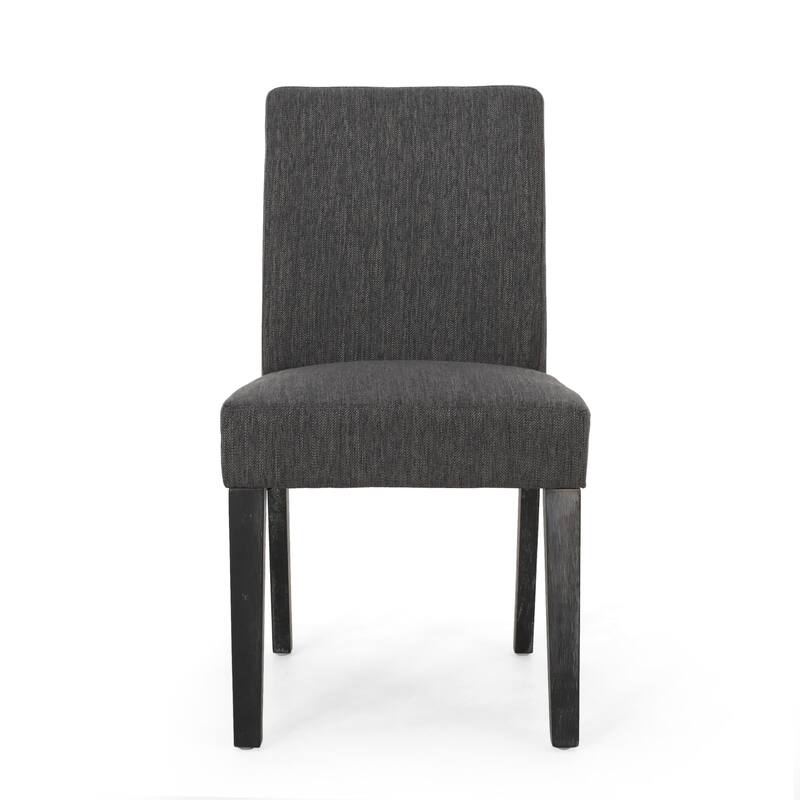 Kuna Contemporary Upholstered Dining Chair (Set of 2) by Christopher Knight Home