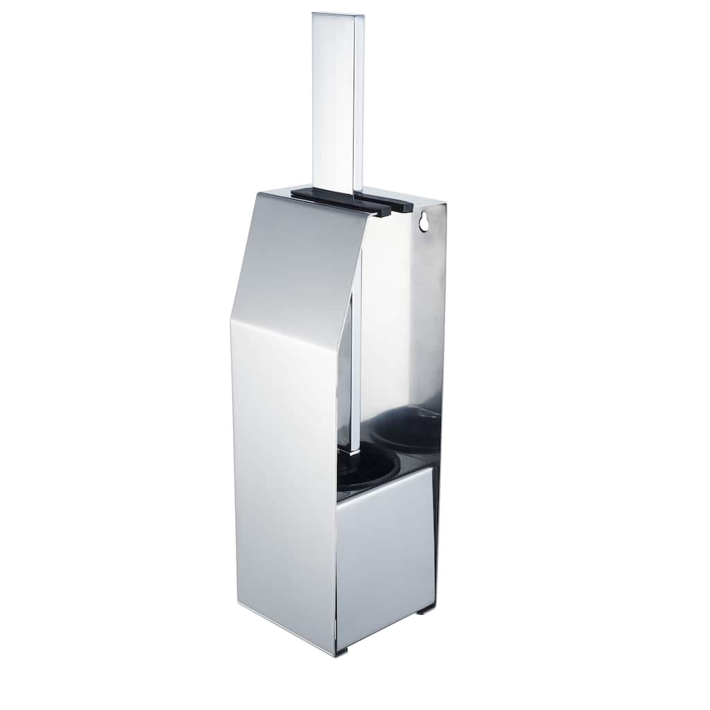 Edge Toilet Brush Holder Chrome