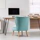 preview thumbnail 21 of 37, Costway Armless Accent Chair Modern Velvet Leisure Chair Single