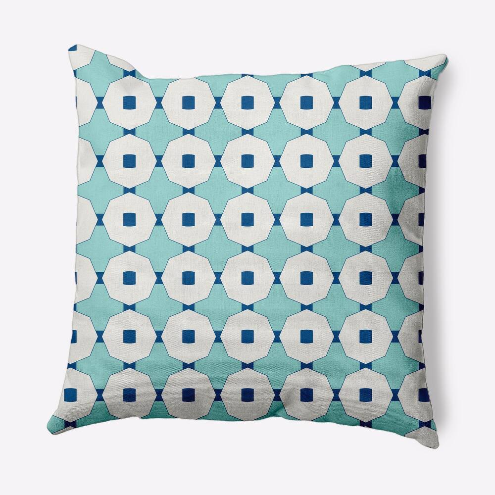 Button Up Indoor/Outdoor Throw Pillow