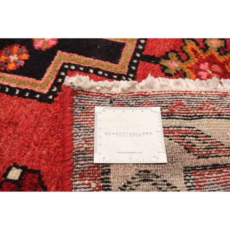 ECARPETGALLERY Hand-knotted Anadol Red Wool Rug - 3'3 x 13'1