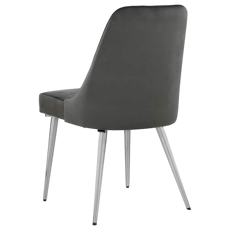 Cabianca Grey Upholstered Dining Side Chair (Set of 2)