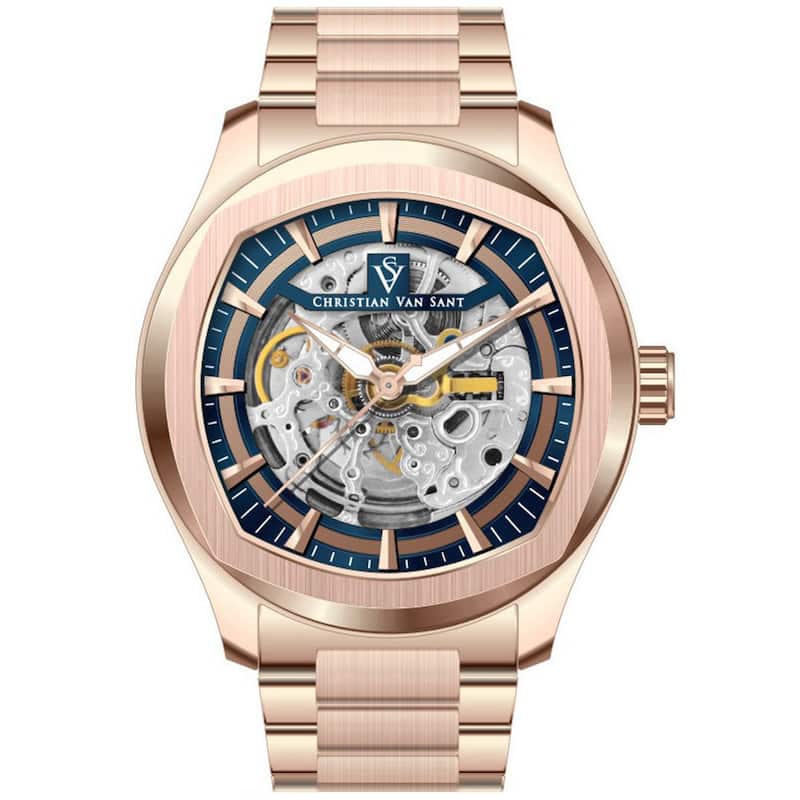 Christian Van Sant Men's Romeo Blue Dial Watch - CV9509 - 6 (36)