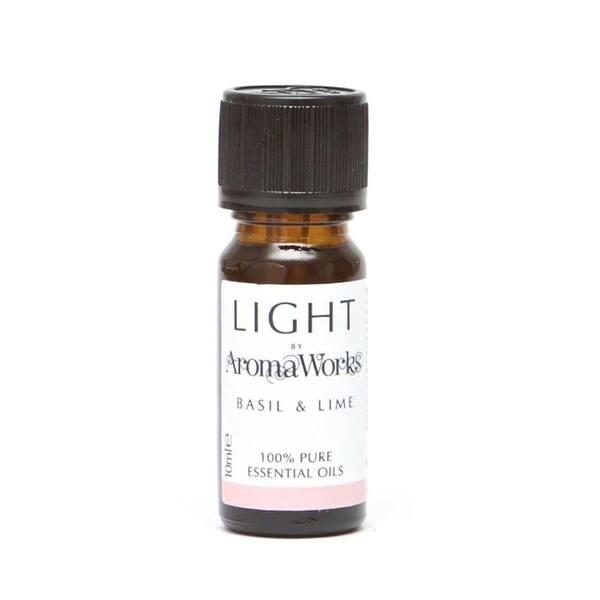 AromaWorks Basil & Lime Essential Oil 10ml AromaWorks Basil & Lime Essential Oil 10ml