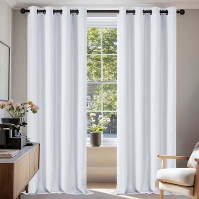 Deconovo Grommet 52 Width Curtains (2 Panel)