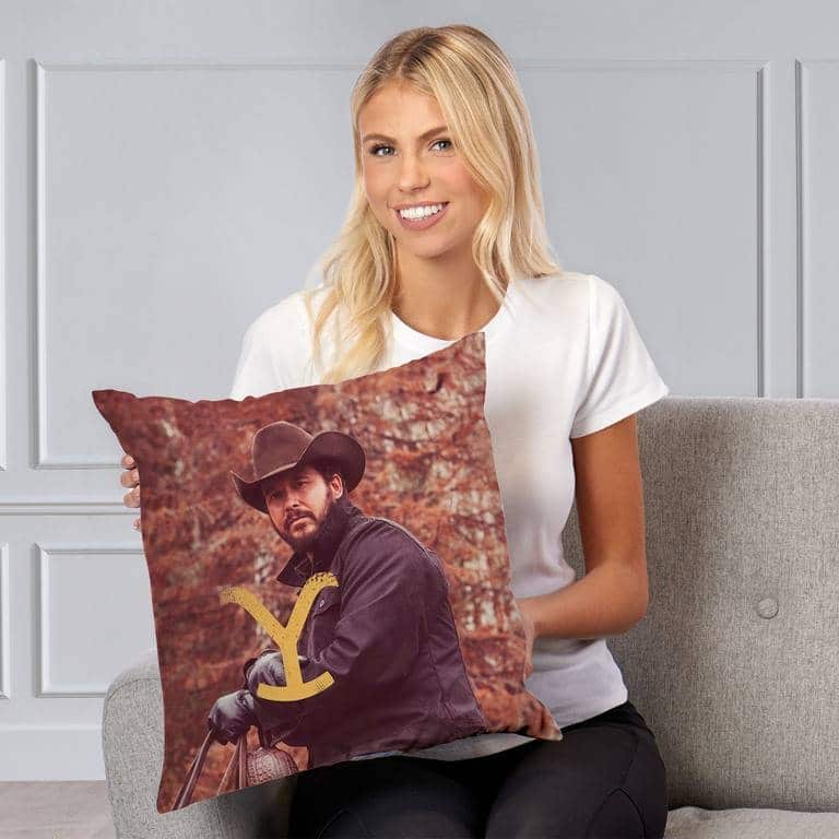 Paramount Yellowstone 18 Inch Throw Pillow