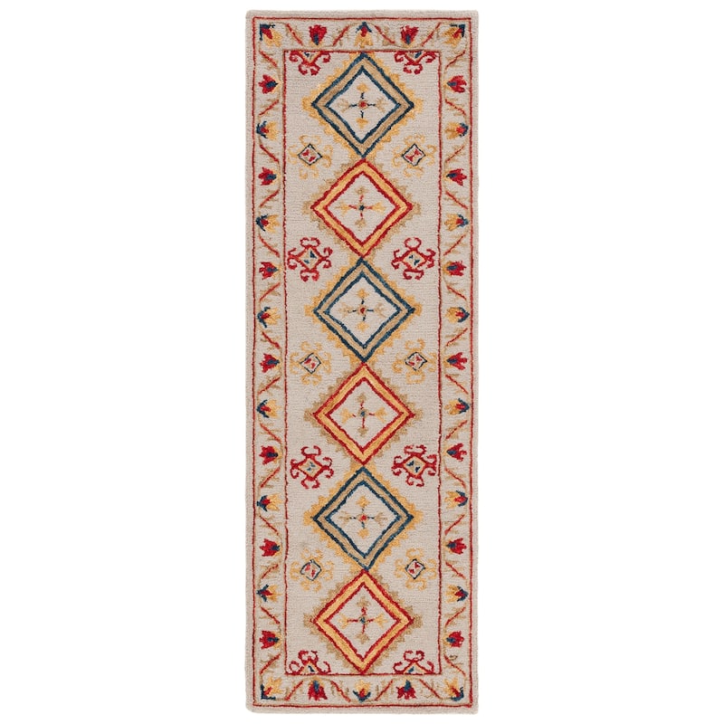 SAFAVIEH Handmade Aspen Olof Boho Tribal Wool Rug
