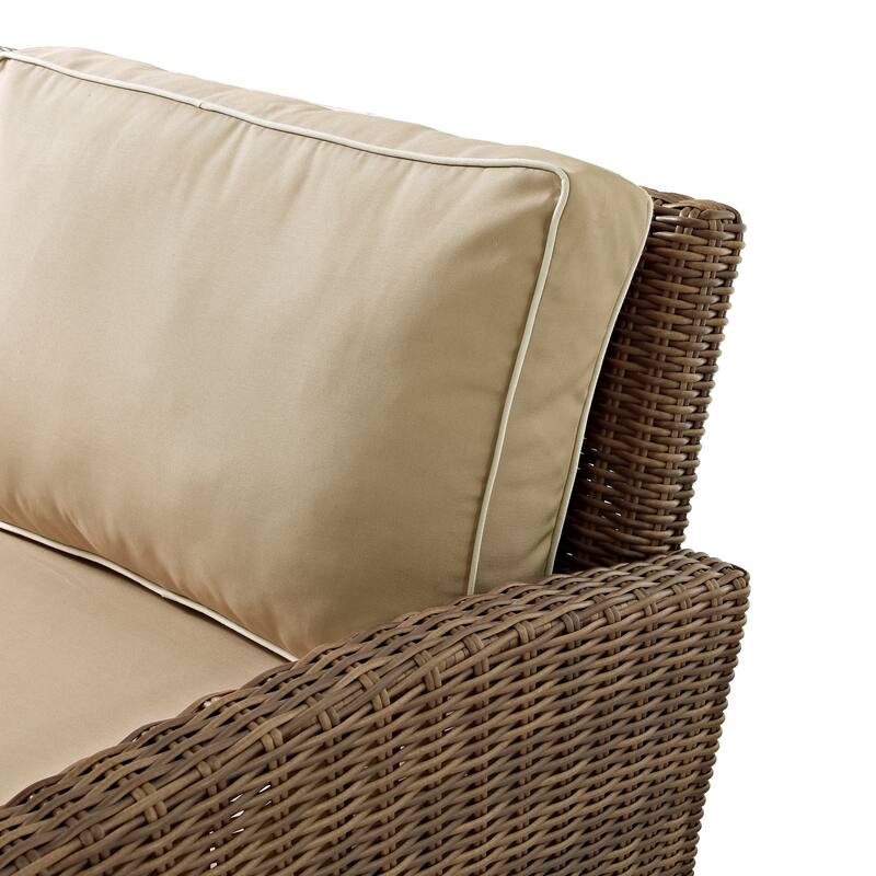 Crosley Bradenton 4Pc Swivel Rocker Conversation Set