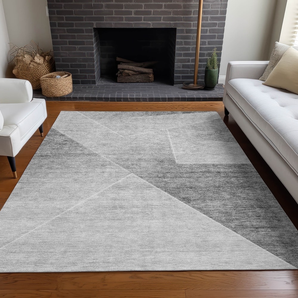 Premium Washable Super Soft Modern Mid Century Mayfield Rug