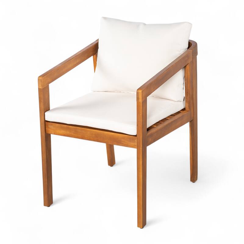 Christopher Knight Home - Thaddeus Acacia Wood Outdoor 5 Piece Dining Set