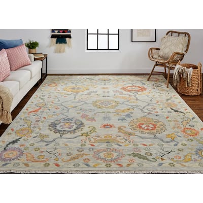 Grand Bazaar Larson Hand Knotted Persian Traditional Area Rug