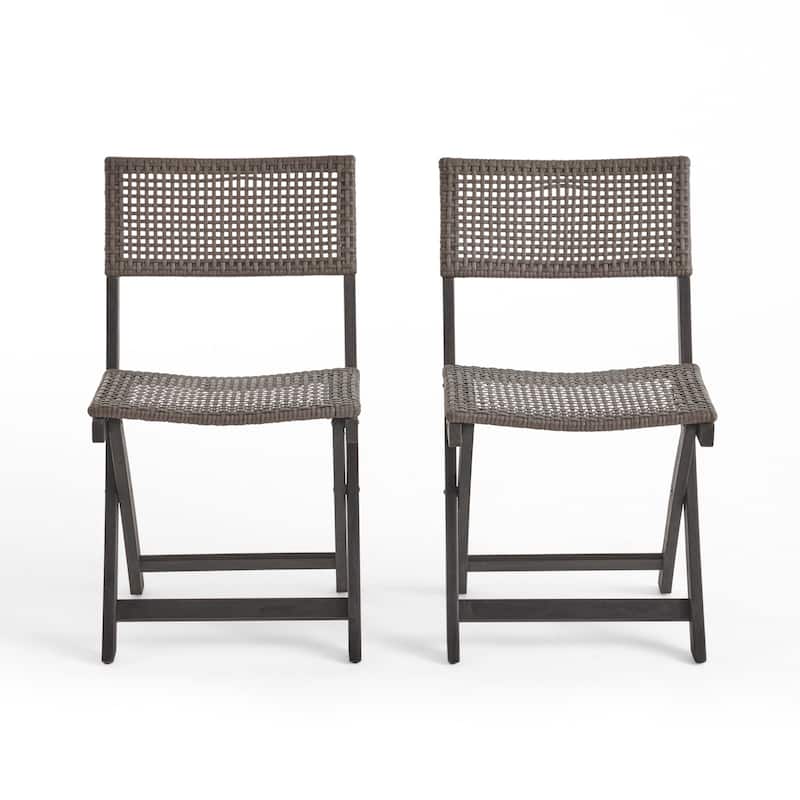 3 Piece Outdoor Hillside Bistro Chair for Garden, Backyard, Lawn
