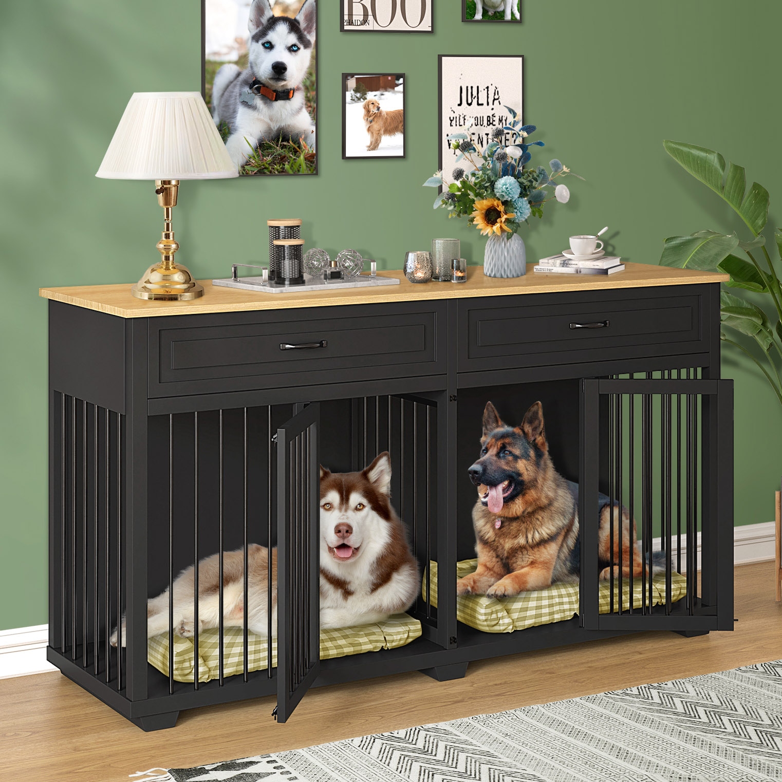 Decorative kennel shop
